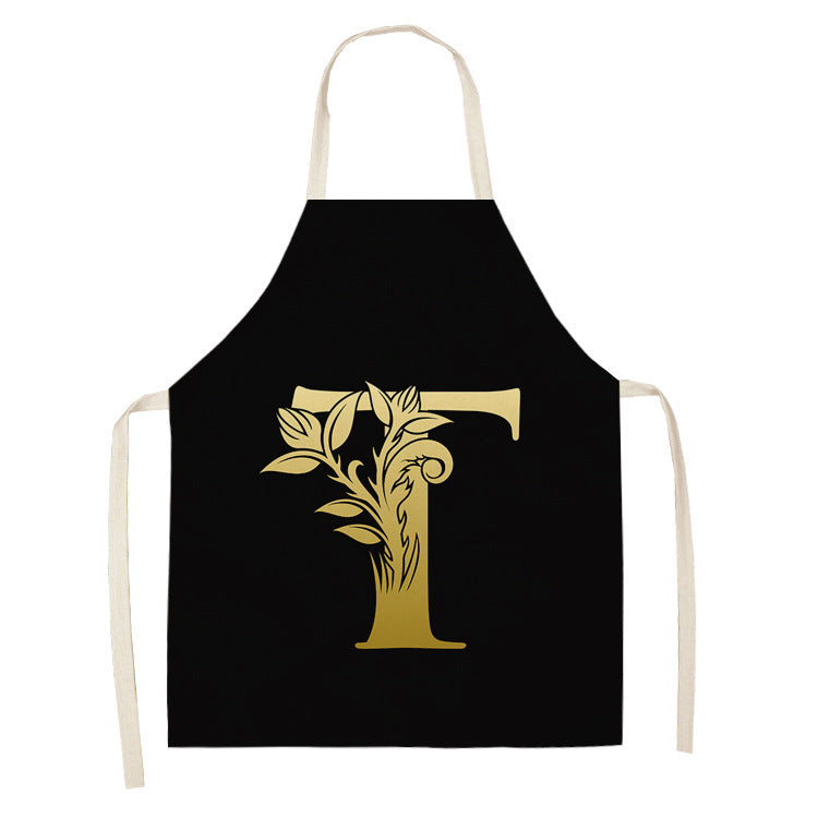 Letter Series Apron