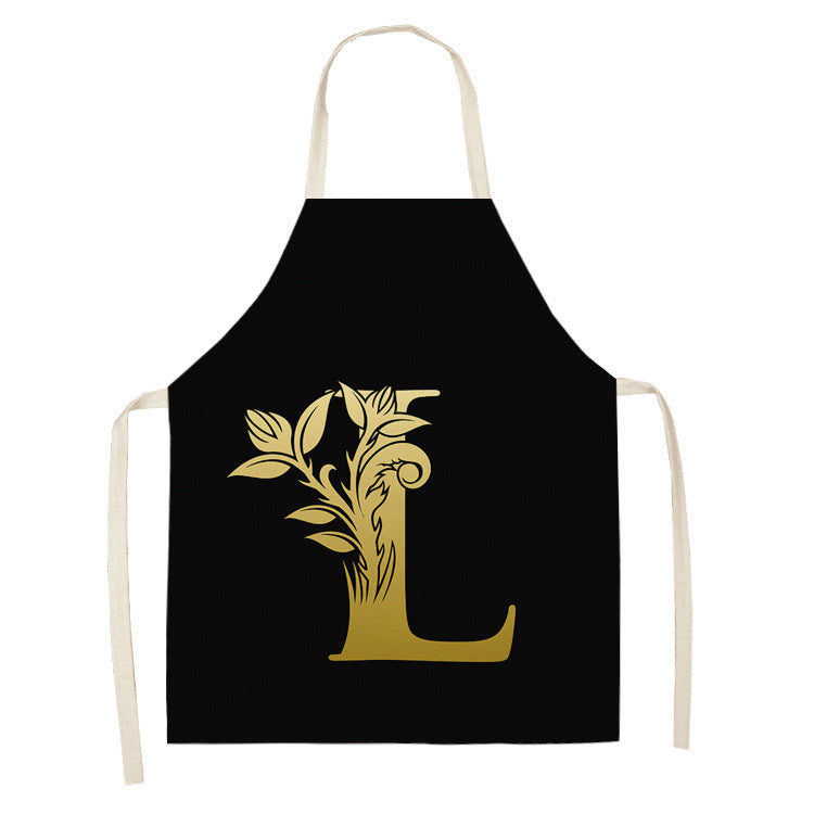 Letter Series Apron