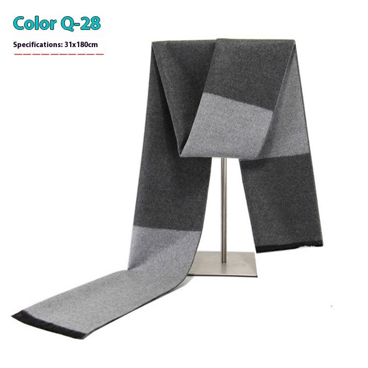 Striped Business Scarf