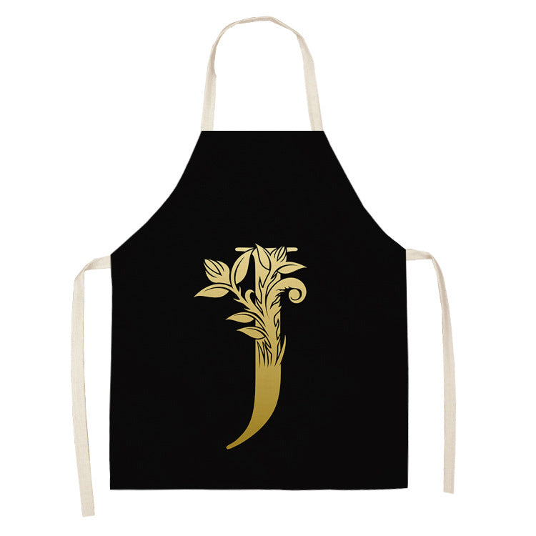 Letter Series Apron