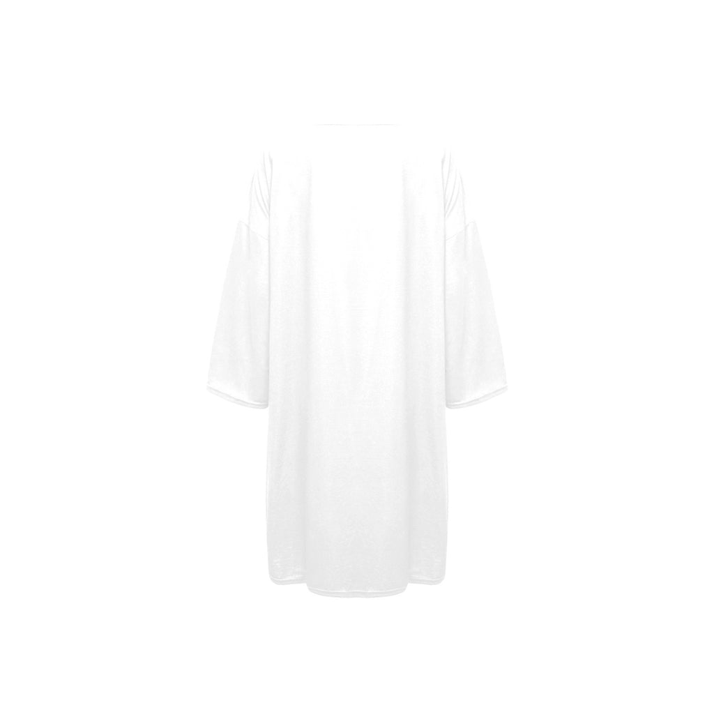 Oversized Sleep Tee (T74) Floral Design